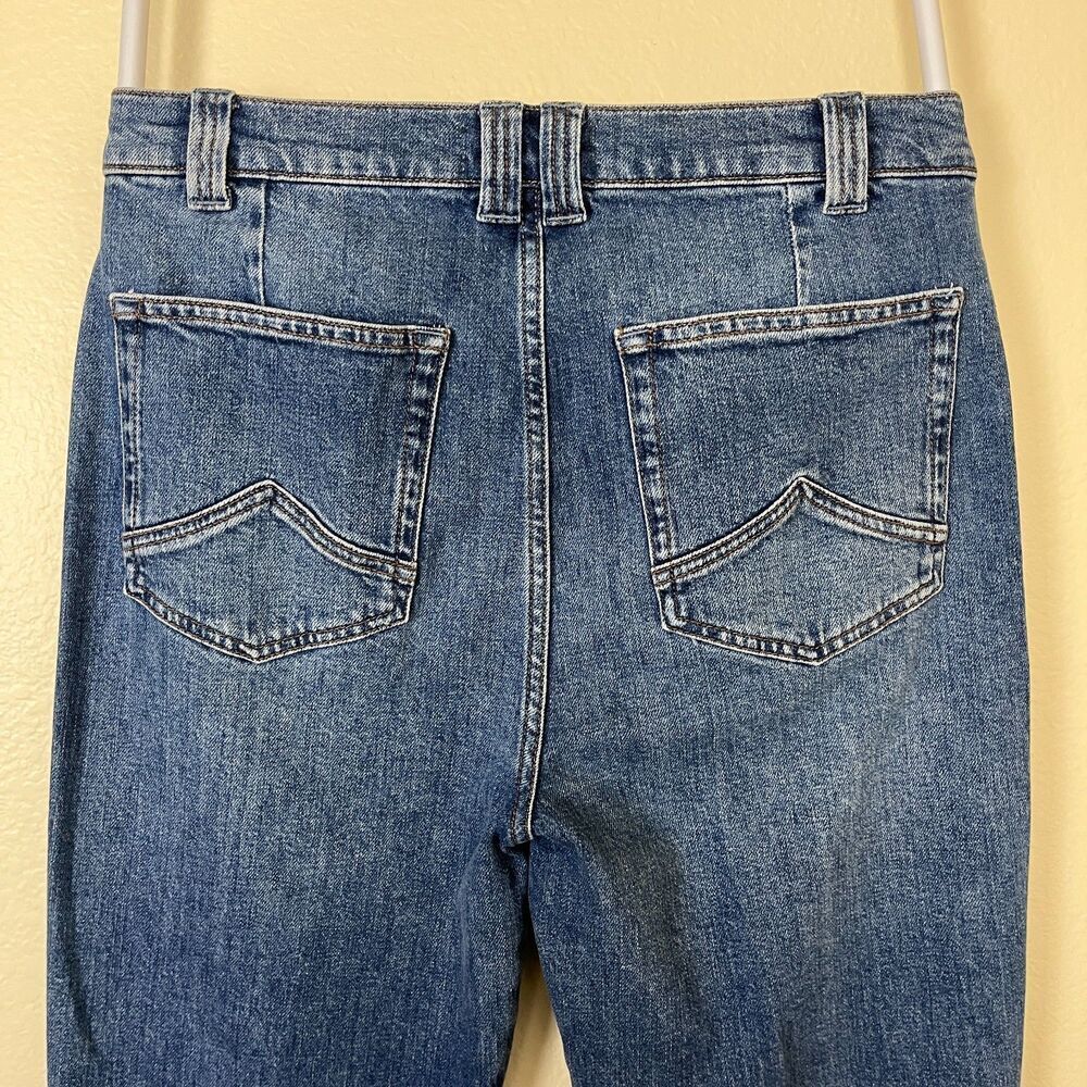 Reformation Women Size 30 Ada Ultra High Rise Bootcut Button Fly Jeans Casual - Picture 10 of 10